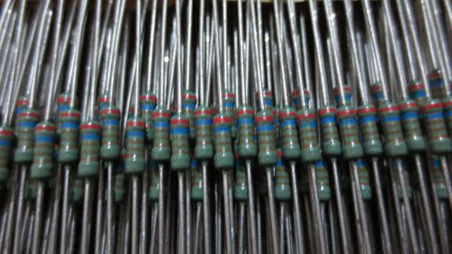 250pcs -  2k6 ohm 1/4 w 1%  metal film resistor philips  holland for sale