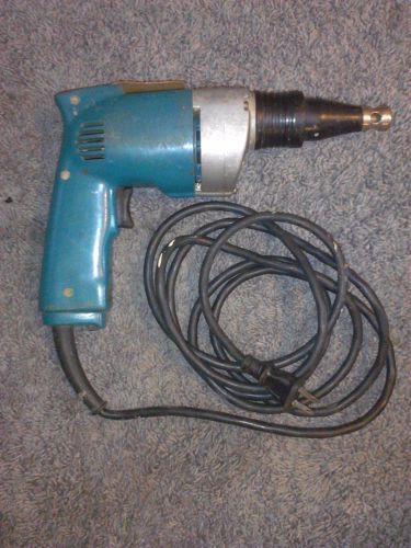 drywall sheetrock light screw gun w/ reverse corded drill used tested works good