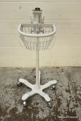 Medical equipment  rolling cart with basket for sale
