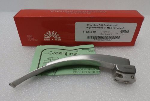 Greenline-Fiber Optic G-Mac Size 4 Laryngoscop Blade,Diagnostic Instruments