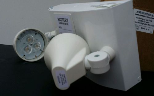 Hunzicker Steel Emergency light 6V/8W LED Lamps  TYPE 18/19  NEW IN FACTORY BOX