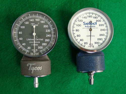 Two LKNU  Pocket Aneroids Sphygmomanometers Welch Allyn Tyco C E0050 + Select