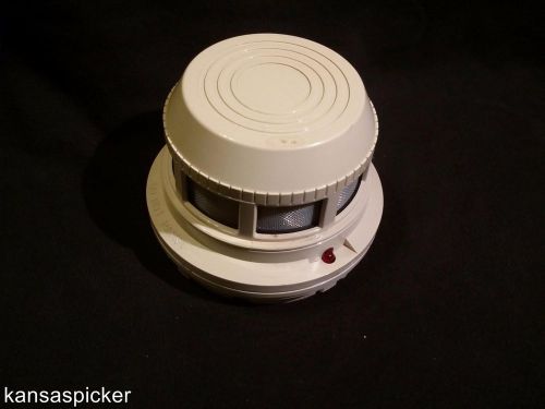 System sensor smoke fire detector head integral heat detector 2451 used w/base for sale