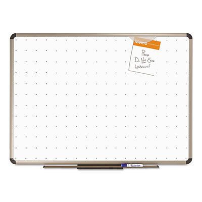 Prestige Total Erase Whiteboard, 24 x 18, White Surface, Euro Titanium Frame