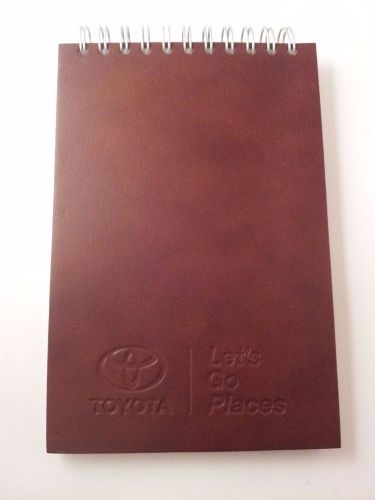 TOYOTA NOTEPAD GENUINE LEATHER JOURNAL