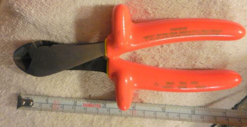 New Mod Res 1000 Volt ,high voltage,insulated diagonal pliers,cutters tool,USA
