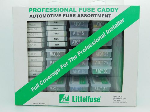 Littelfuse 094396 fuse service kit 180 fuses ato, mini, maxi, agc, sfe for sale