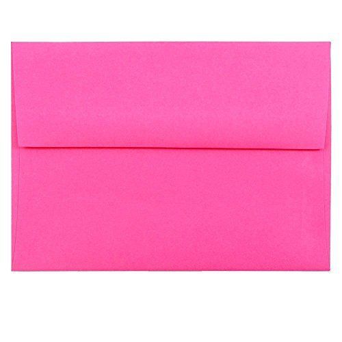 JAM Paper? A6 (4 3/4 x 6 1/2) Recycled Invitation Envelopes - Brite Hue Ultra
