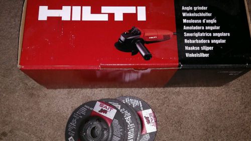 New in Box Hilti 7-Amp 4 1/2&#034; angle grinder AG 450-7D # 2075614 FREE SHIPPING