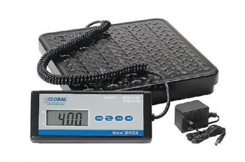 Digital Shipping Scale with AC Adapter 400 Lb x 0.5 Lb