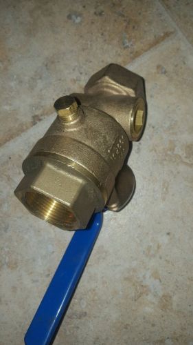 Lansdale power 1 1/4&#034; test and drain valve (new)