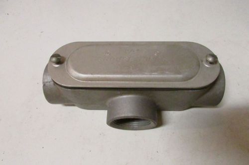 Condulet crouse-hinds t-49 1-1/4” outlet body 490 for sale