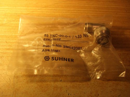 Adapter - TNC Elbow M - F (M) - (F) SSTL Suhner 53 TNC-50-0-1/133 NE NEW!