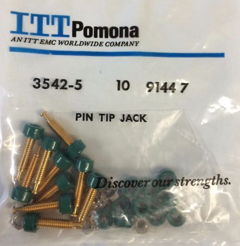 NIB Pomona 3542-5 Pin Tip Jack 10/pkg.