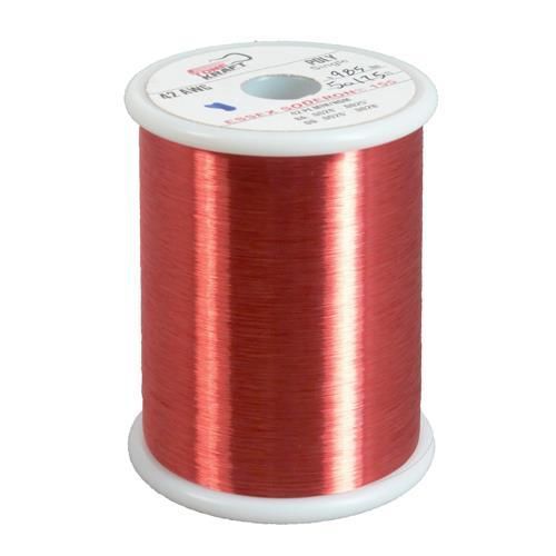 42 awg Poly Copper Magnet Wire RED 0.5 lb (25061 ft)