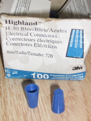 46 Higland H-30 Blue Electrical Connectors  72B