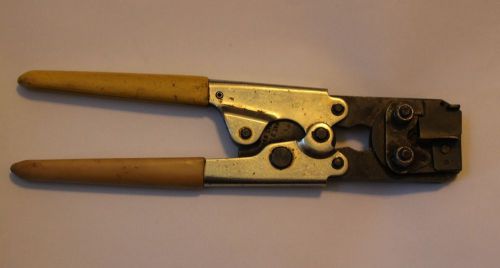 Hollingsworth ratchet crimp tool 22-14 gauge crimps fit- fiig - window butt h7b for sale