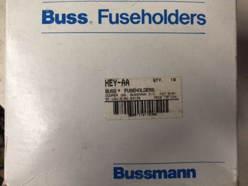 Hey-aa  cooper bussmann -new- double pole inline fuseholders for class cc fuses for sale
