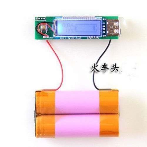 Lithium ion 5V 2.1A USB Boost Charge Board iPhone Capacity LCD Mobile power