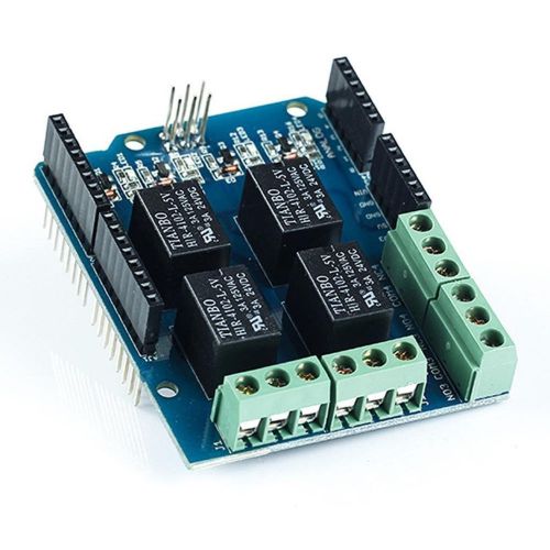Four channel Relay Shield 5V 4 Channel Relay Shield Module for Arduino S3