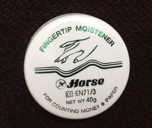 GOOD QUALITY WAX FINGERTIP MOISTENER FOR COUNTING MONEY PAPER OFFICE STATIONERY