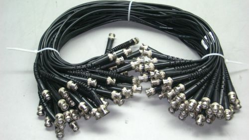 Pomona 2249-C-24 BNC Coaxial Cable, Black (Lot of 50) #TQ191