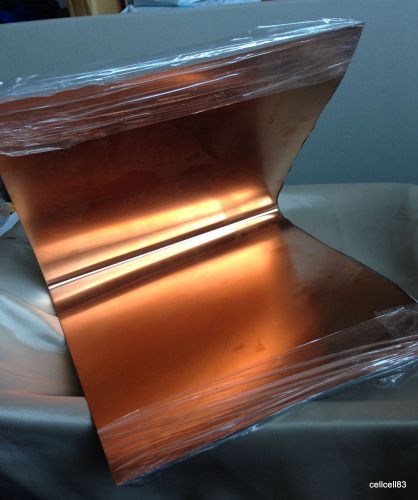 C110 copper sheet, unpolished, astm b152, 0.021&#034; thick, 12&#034;x24&#034; 24 gauge for sale