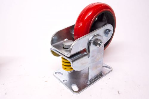 6&#034; x 2&#034; shock absorbing caster -rigid for sale