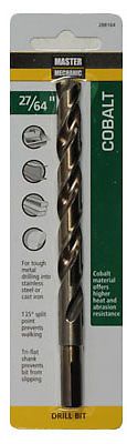 Disston company 27/64 x 5-3/8-inch cobalt steel drill bit for sale