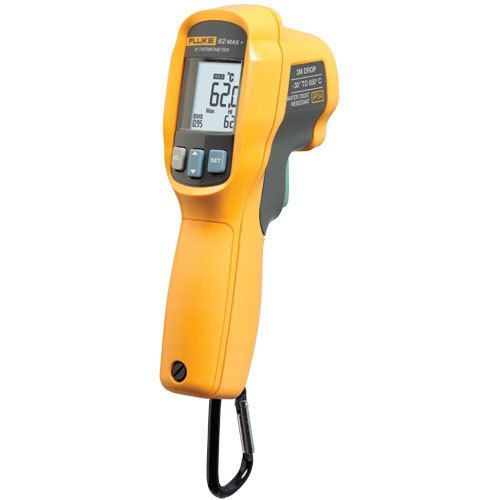 Fluke 62 max infrared thermometer w/dual-point laser for sale