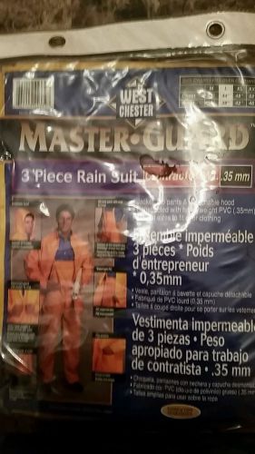 3 piece rain suit by master guard