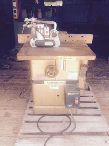Powermatic Shaper with Power Feed