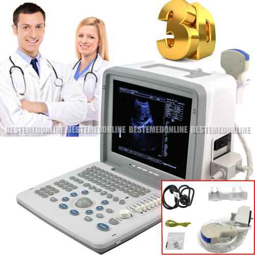 2016! w 3d kit portable digital ultrasound machine scanner system *abdomen probe for sale