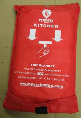 PYROTEX KITCHEN FIRE BLANKET:NEW
