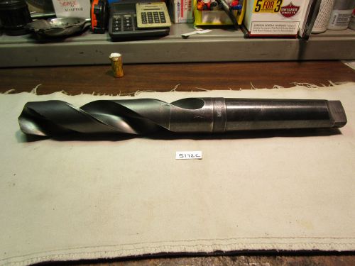 (#5172C) Used USA Made 1-27/32 Inch Long Length Morse Taper Shank Drill