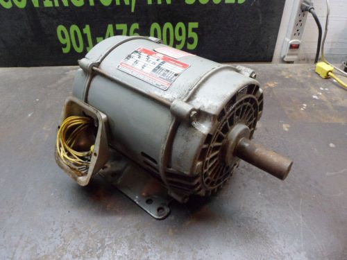 DAYTON 3HP TRI-VOLT INDUSTRAIL DUTY MOTOR MOD:3N658A 3PH 182T:FR 1755:RPM USED