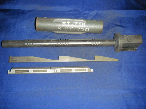 Sunnen hone sl 720 mandrel with new stone, truing sleeve, wedge, clip for sale