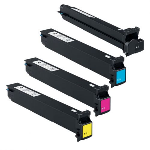 Genuine konica minolta bizhub c353 toner cartridge set tn314 cmyk for sale