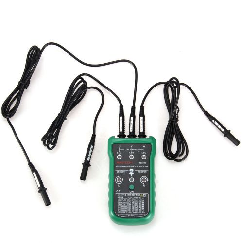 Ms5900 3 motor phase rotation indicator meter sequence tester led field for sale