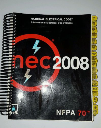 NEC 2008 National Electric code NFPA 70