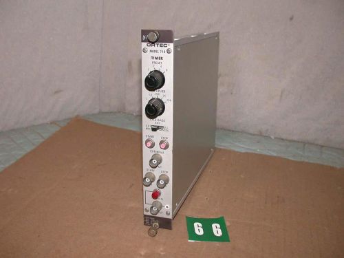ORTEC 719 Timer NIM Module Detector Perkin Elmer Free S&amp;H