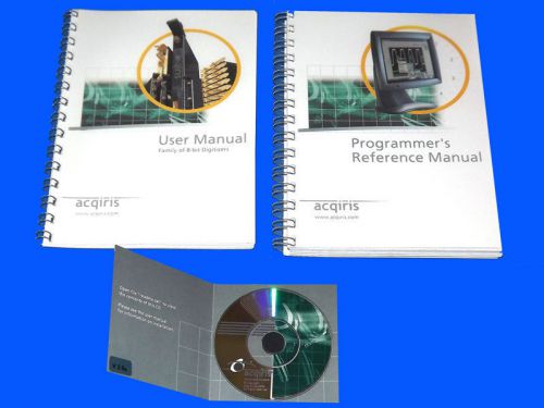 New acqiris agilent 8-bit digitizer/ user programmer manual digital oscilloscope for sale