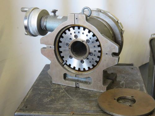 8&#034; YUASA ACCO-DEX H&amp;V ROTARY INDEXER, SUPER SPACER, COMES WITH 1 EXTRA PLATE
