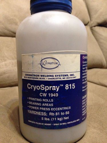Cronatron Welding Systems - CryoSpray 815 Powder CW 1949 - 5lb. Bottle - NEW