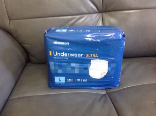 Mckesson underwear ultra large (18 count) for sale