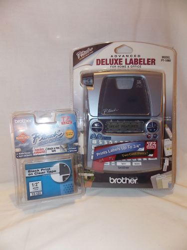 Advanced Deluxe Labeler by Brother New in Package Model PT 1880 &amp; Cartrage