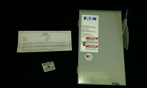 Eaton Cutler Hammer 30A Heavy Duty Safety Switch Fusible Rainproo