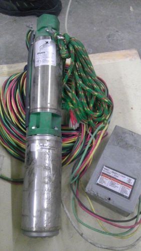 MYERS 1/2 HP SUBMERSIBLE Deep WELL PUMP