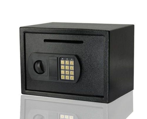 14x 9.8x 9.8&#034; digital electronic safe mnoey box keypad lock home office cash gun for sale