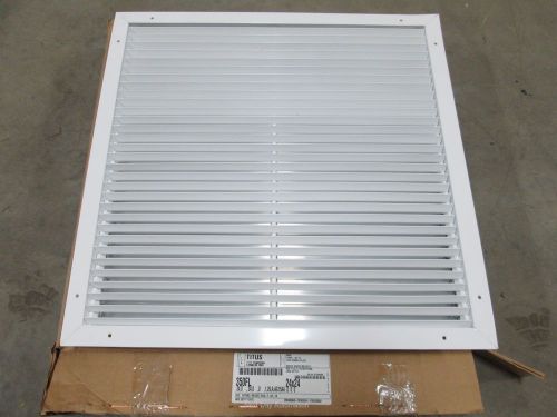 New Titus 350FL Return Grill, 24&#034; x 24&#034;, 3/4&#034;Blade Spacing, 35° Fixed Deflection